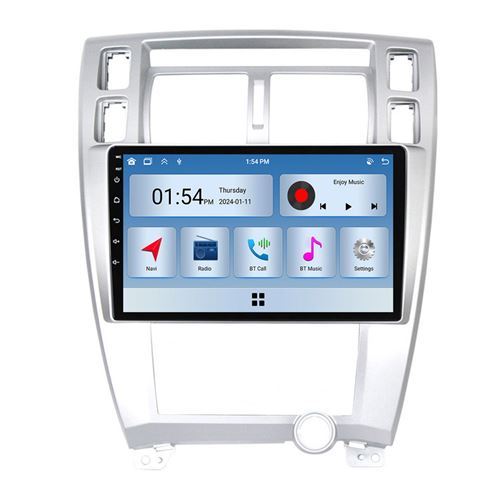 Autoradio RoverOne® Bluetooth CarPlay 2 Din 6Go RAM 128Go ROM pour Hyundai Tucson 1 2004-2009