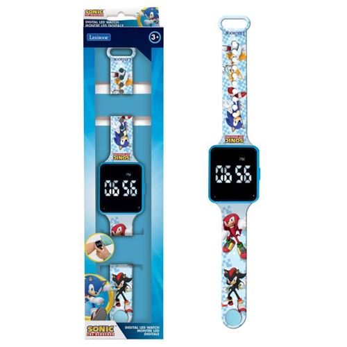 Non Communiqué Lexibook - Sonic - Montre Led Connectée - Bracelet Ajustable