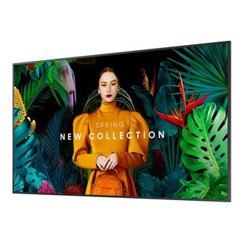 Samsung QM55C - Classe de diagonale 55" (54.6" visualisable) - QMC Series écran LCD rétro-éclairé par LED - Crystal UHD - signalisation numérique - Tizen OS - 4K UHD (2160p) 3840 x 2160 - DEL de façade - noir