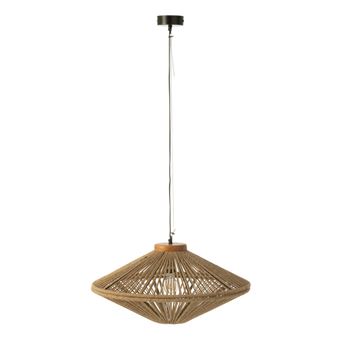 Lampe Suspension en Jute "Dollie" 62cm Naturel - 1
