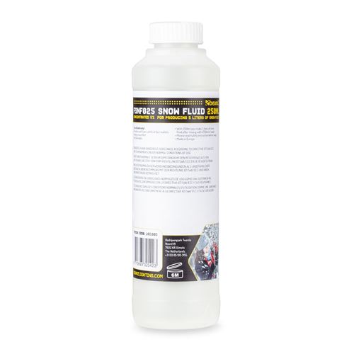 BeamZ FSNF025 Liquide pour machine à neige 250 mL