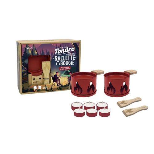 Appareil À Raclette Série Limitée Rouge Feu - Cookut - Rouge - Acier