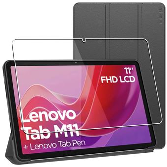 Coque Silicone Ultra Fine + Verre Trempé Pour Lenovo Tab P12 (2023) - Transparent
