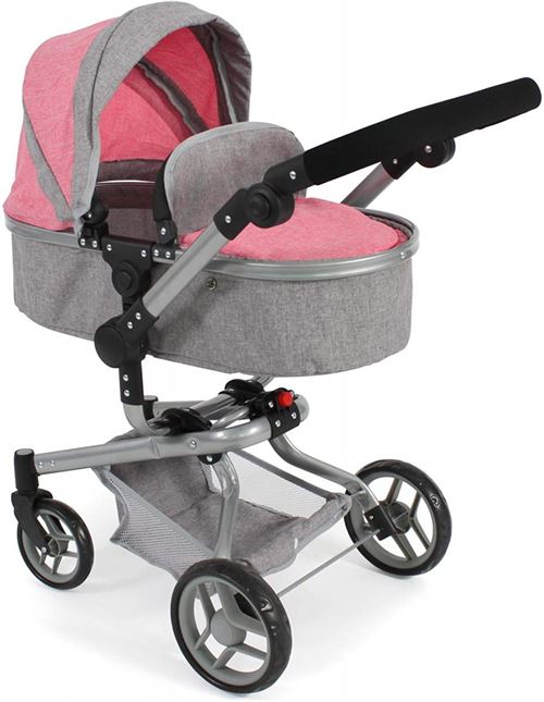 Landau combiné Yolo melange rose
