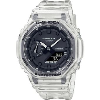 Montre G-SHOCK - CASIO - Resitante aux chocs - Multifonctions - Blanc transparent - 1