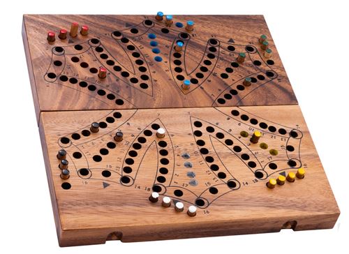 Jeu de soci&eacute;t&eacute; - ENGELHART - Tock - 6 Joueurs - Ecologique - Bois dAcacia