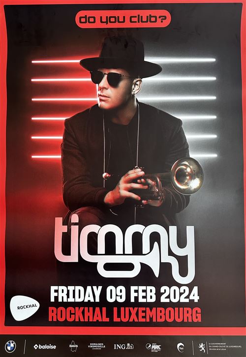 Affiche - Timmy - Concert 2024 - 60x85cm