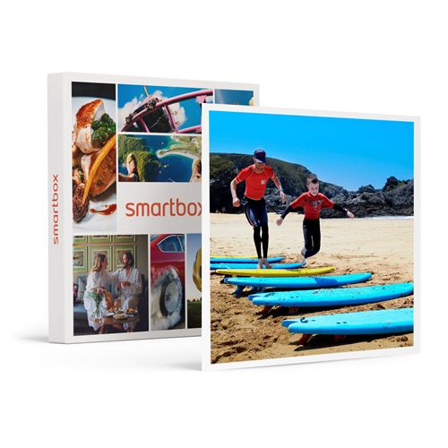 SMARTBOX - Coffret Cadeau Initiation d'1h30 au surf, bodyboard ou stand-up paddle pour 2 personnes à Belle-île-en-Mer-Sport & Aventure