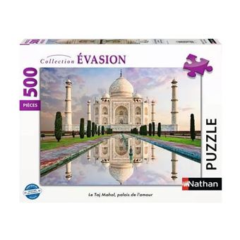 Nathan puzzle 500 p Le Taj Mahal, palais de l'amour - 1