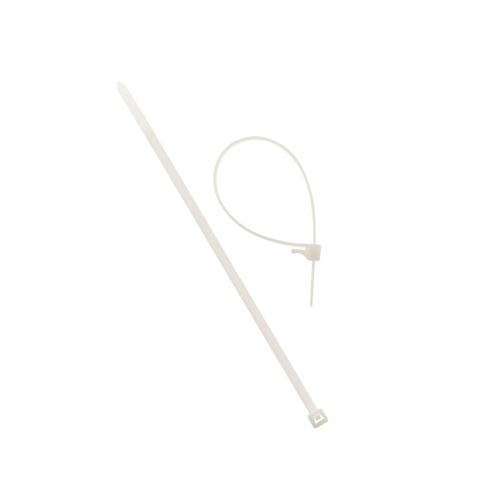 Non Communiqué Zenitech - Lot De 20 Colliers De Câblage Réutilisables - 4,8X 200Mm - Transparent