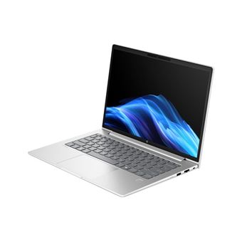 HP ProBook 4 G1i Notebook AI - Conception de charnière à 177 degrés - Intel Core Ultra 7 - 255U / jusqu'à 5.2 GHz - Win 11 Pro - Intel Graphics - 16 Go RAM - 512 Go SSD NVMe - 14" IPS 1920 x 1200 - Gigabit Ethernet - Wi-Fi 6E, Bluetooth - argent de br