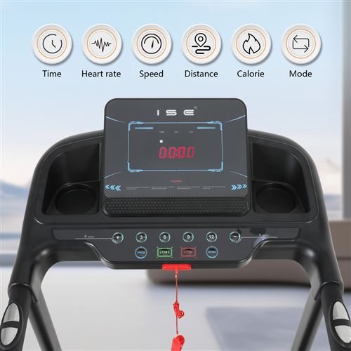 Tapis De Course Pliable Novonova - Moteur 2.0HP, écran LED, 12 Programmes, Neuf