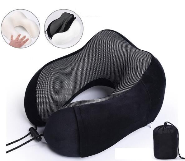 Coussin Avion Mousse Mémoire Chumix Coussin De Voyage Ergonomique - Oreiller Cervical Réglable En Mousse Mémoire - Avec Masque 3D Et Boîtier EVA Coussin Voyage Avion