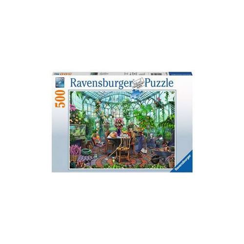 Puzzle 500 pièces Un matin dans la serre Ravensburger France - vue 6