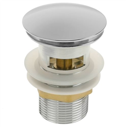 Bonde De Lavabo 9cm Avec Trop Plein Systeme De Vidage Pop Up En