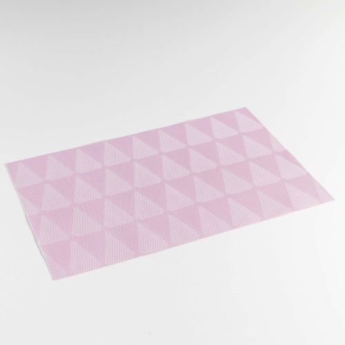Set de table 30 x 45 cm pvc bicolore takea Rose