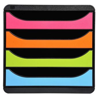 Caisson individuel à 4 tiroirs Exacompta A4