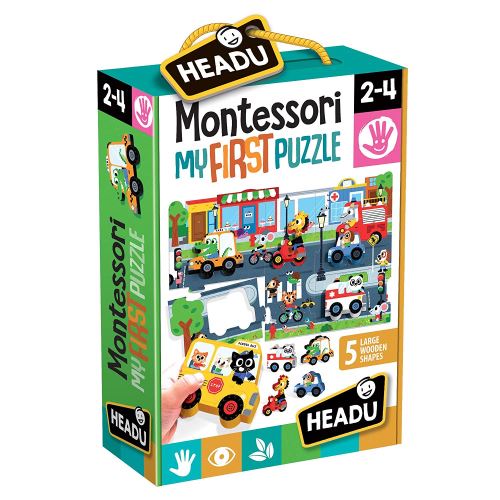 HEADU - Puzzle Montessori First Puzzle City