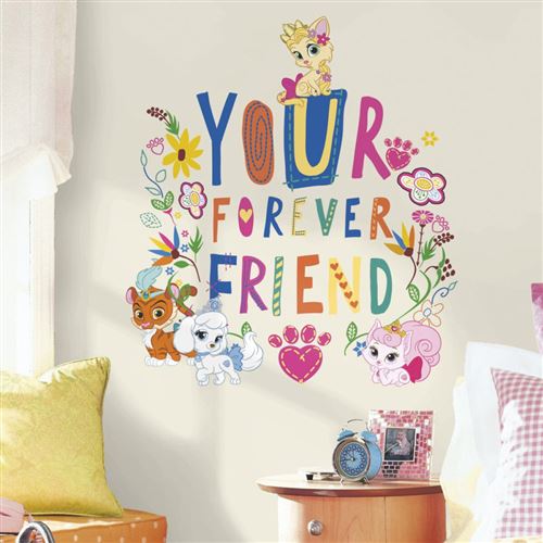 Stickers Friend Princesse Disney Palace Pets Repositionnables