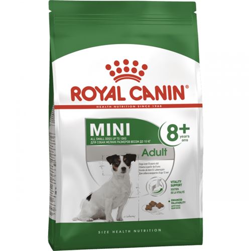 Comparer les prix de Royal Canin Mini Adult 8+ - Croquettes pour chien-Mini Adult 8+