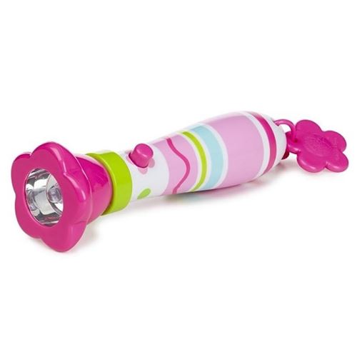 Lampe De Poche Fille Fleurs Lampe Torche 26 Cm Enfant 3 Ans +
