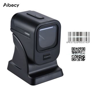 Aibecy Scanner De Codes-barres Omnidirectionnel 1d 2d Presentation Lecteur De Code-barres Haute Vitesse Avec Cable Usb Compatible Avec Windows Xp Windows 7 10 Linux Ios Android - Scanner - Achat Prix Fnac