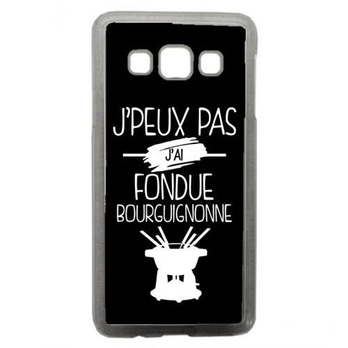 Coque transparente galaxy a7 j peux pas j ai fondue bourguignonne 2