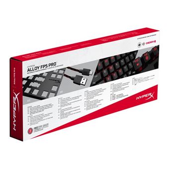 HyperX Alloy FPS Pro Clavier Mécanique Gaming, Cherry Blue (QWERTY, US) -  Clavier - Achat \u0026 prix | fnac