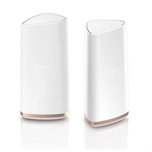 D-Link Covr Whole Home - Wifi-systeem (2 verlengstukken) - tot 550 m² - maas - 802.11ac Wave 2 - 802.11a/b/g/n/ac Wave 2 - Tri-Band