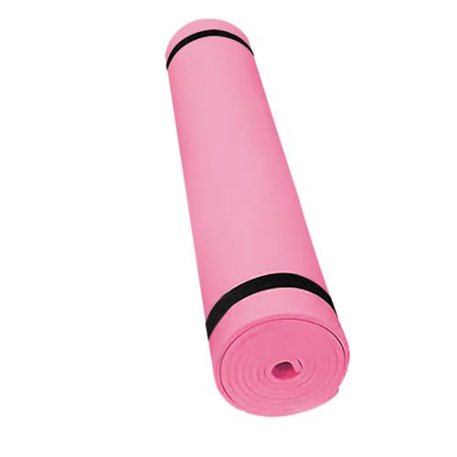 Tapis de yoga et de fitness antidérapant 4MM EVA épais durable Rose