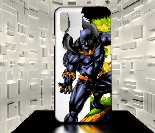 Coque Design Huawei P30 LA PANTHERE NOIRE COMICS 05