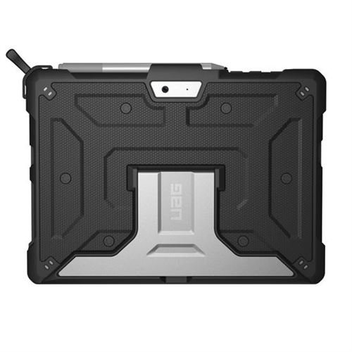 Uag Noir / Gris Étui Pour Microsoft Surface Go Metropolis Polybag Avec Emplacement Surface Pen / Argent - Neuf - Image 3