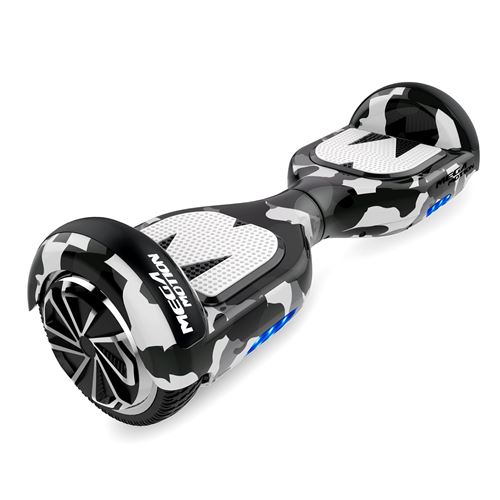 Hoverboard 6.5 Pouces gyropode balance board électrique Haut-Parleur Bluetooth moteur 700W camouflage