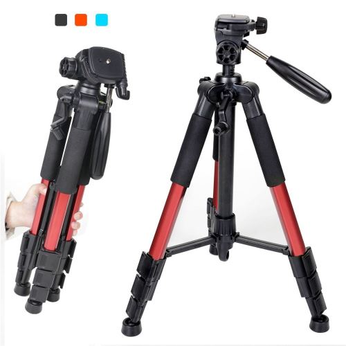 Zomei Q111 trépied portable pour Canon DSLR caméra - Rouge