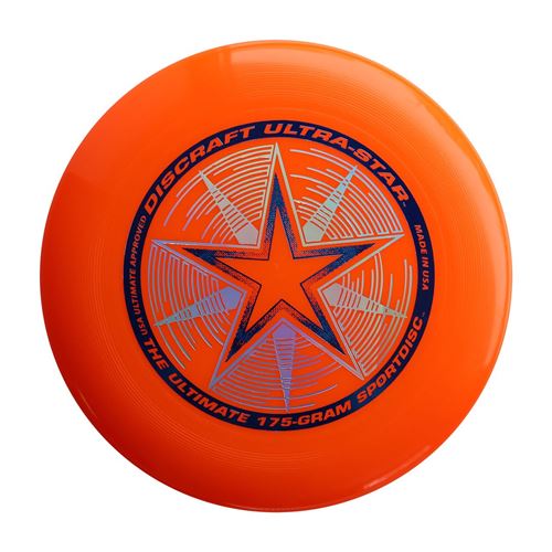 Megaform Orange Frisbee Discraft Ultra-Star Standard - Image 2