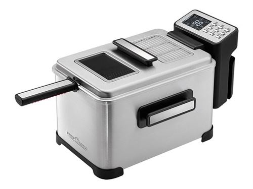 Profi Cook Friteuse pc-fr 1088, Argent 96000032