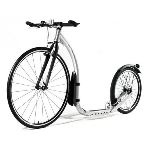 Trottinette tout terrain Footbike KICKBIKE RACE MAX 28/20 SILVER