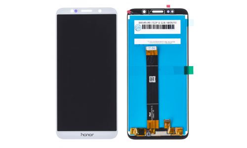 Ecran Honor 7S blanc vitre tactile et dalle afficheur LCD