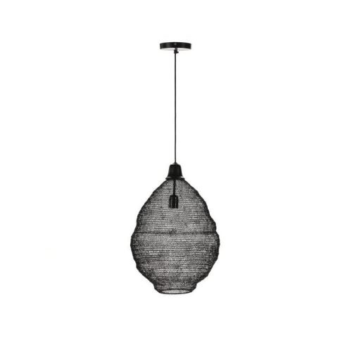 ELS BANYS Suspension Tibet - Maille métallique - Noir