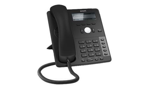 MARKLIN T&eacute;l&eacute;phone IP Snom D715 Noir 12 lignes