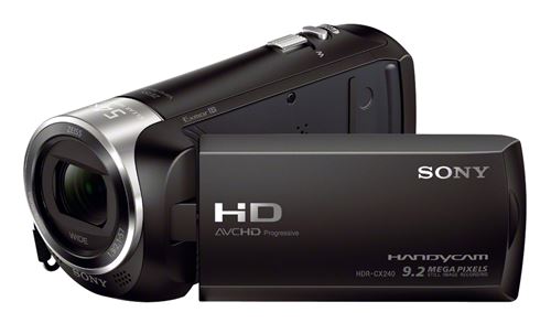 Sony Handycam HDR-CX240E - Camcorder - 1080p - 2.51 MPix - 27x