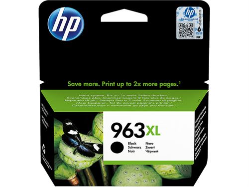 hp hp cartouche encre 963xl - noir (3ja30ae)