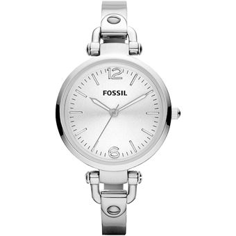 Montre Femme Fossil Georgia Es3083 Argent Montre A Quartz Achat Prix Fnac