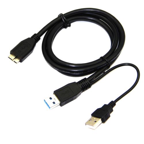 High Speed Micro USB 3.0 vers USB 3.0 Câble pour Disque dur externe Disque dur 0,6M