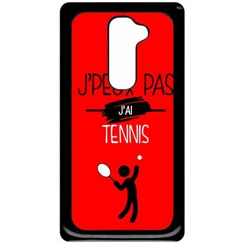 Coque lg g2 j peux pas j ai tennis 6