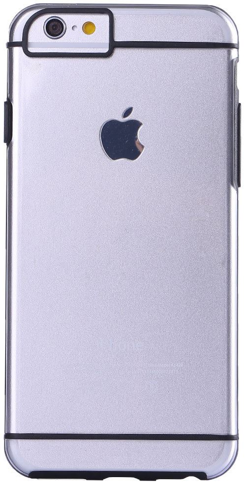 Akashi - Coque de protection pour téléphone portable - silicone - noir, transparent - pour Apple iPhone 7
