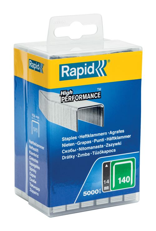 Rapid Neutre Agrafes En Fil Plat De 140/14Mm De Large - Boite De 5000 - 40303092 - Image 1