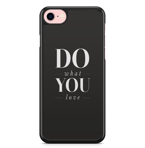 Coque Fifrelin pour iPhone 7 et iPhone 8 Do what you love Citation Positive