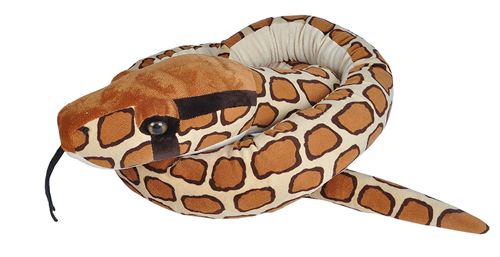 Wild Republic- Serpent géant Jumbo Birman, Tigre Python en Peluche, 280 cm, 21690, Multicolore 2119