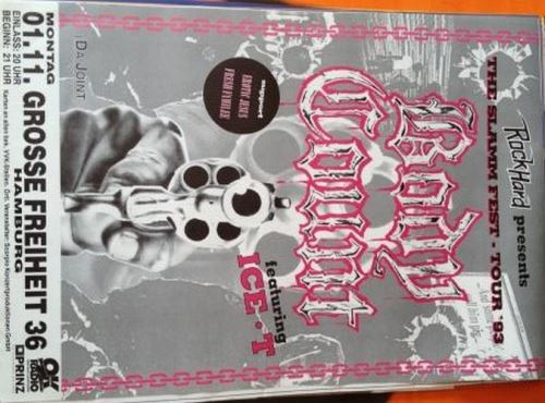 Bodycount - 60x84 cm - AFFICHE / POSTER